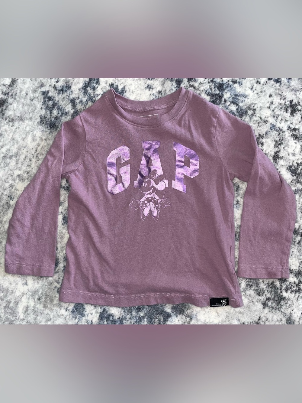 GAP x Disney Minnie Mouse long sleeve tshirt size 3T